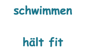 schwimmen hält fit